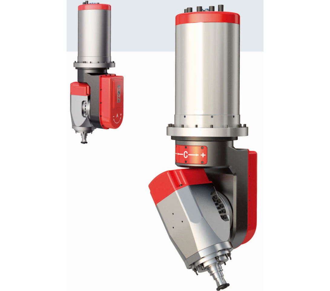 5 axis milling head