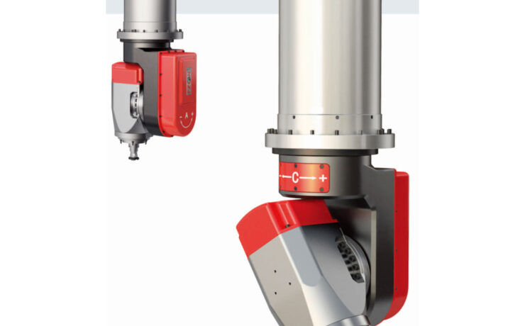 5 axis milling head