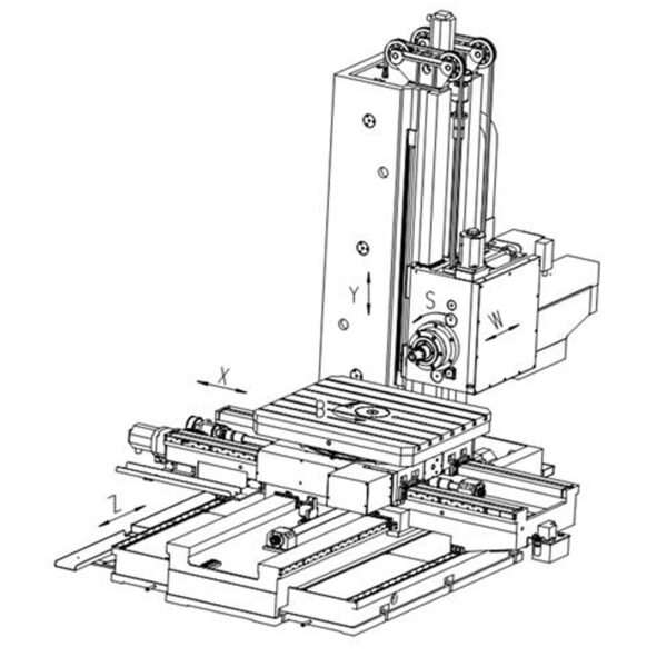 TXK611C-3 Boring Mills