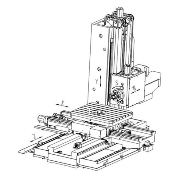 TXK611C-3 Boring Mills